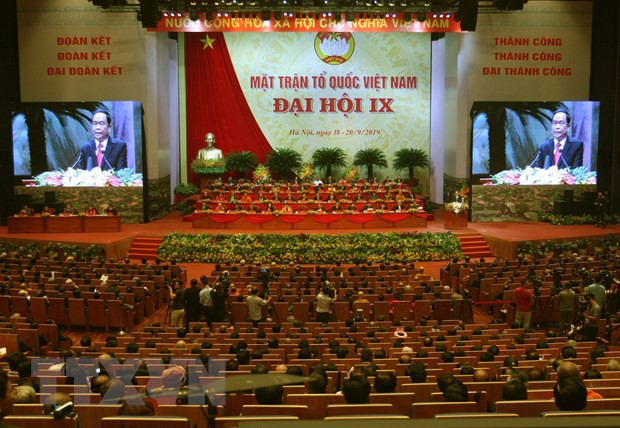 Khai mac Dai hoi dai bieu toan quoc Mat tran To quoc Viet Nam hinh anh 1
