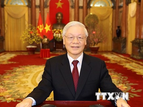 Tổng Bí thư, Chủ tịch nước Nguyễn Phú Trọng chúc Tết Canh Tý 2020