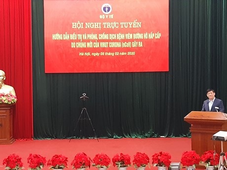 Bộ Y tế tổ chức hội nghị trực tuyến chỉ đạo chống nCoV đến tuyến huyện