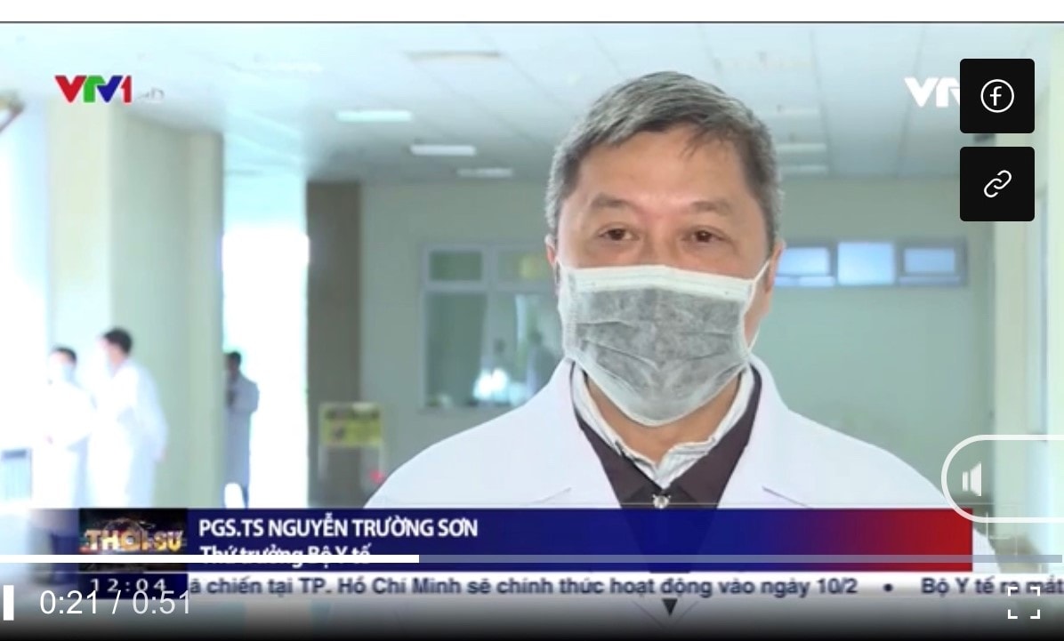 Bộ Y tế khẳng định, virus nCoV không lây qua bụi khí