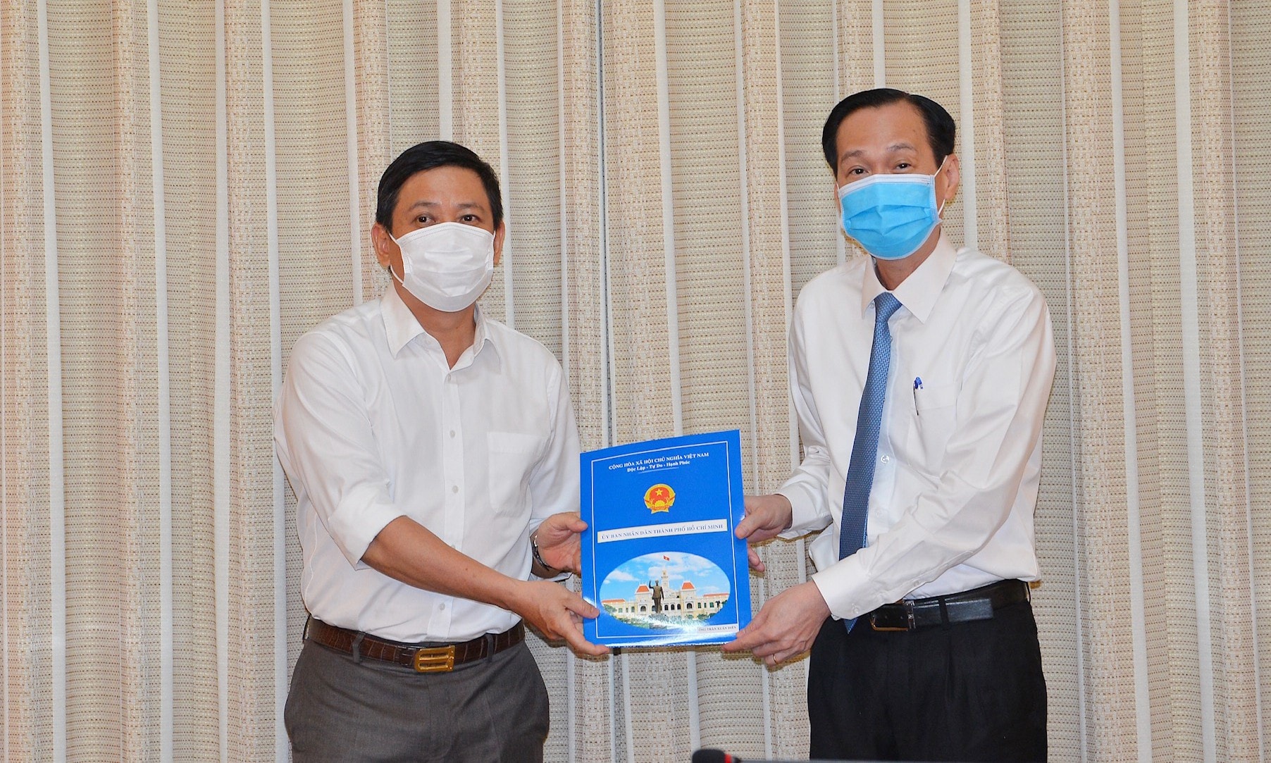 Chủ tịch UBND quận 10 Trần Xuân Điền nhận công tác tại Thành ủy TP. Hồ Chí Minh