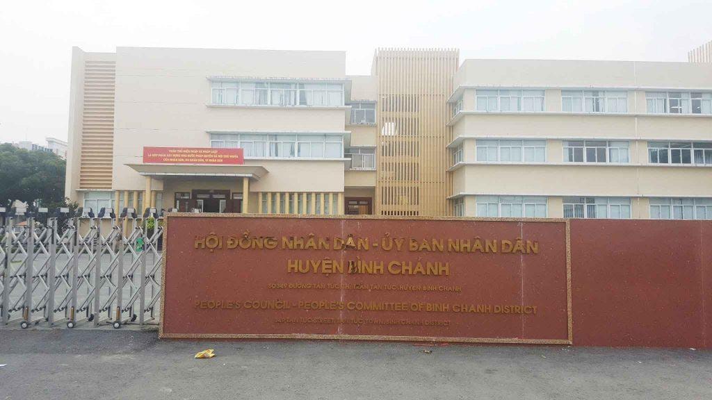 Kết luận thanh tra về phòng, chống tham nhũng tại UBND huyện Bình Chánh