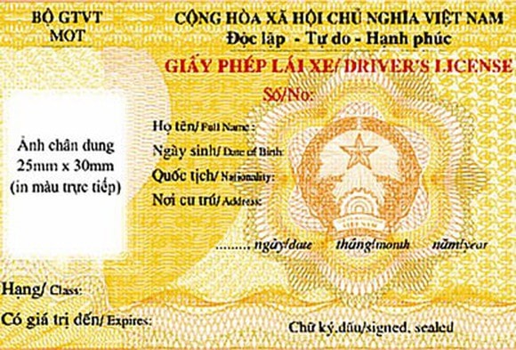 Thí điểm dịch vụ cấp, đổi GPLX qua mạng trong 6 tháng