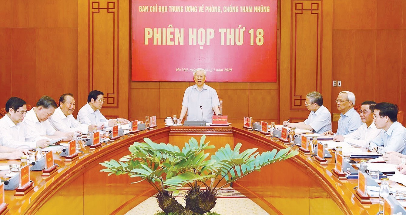 Kiên quyết đấu tranh phòng chống tham nhũng