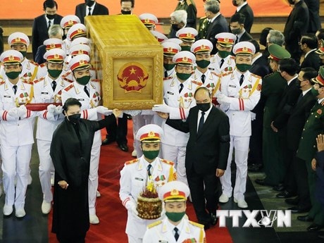 Tổ chức trọng thể Lễ truy điệu nguyên Tổng Bí thư Lê Khả Phiêu