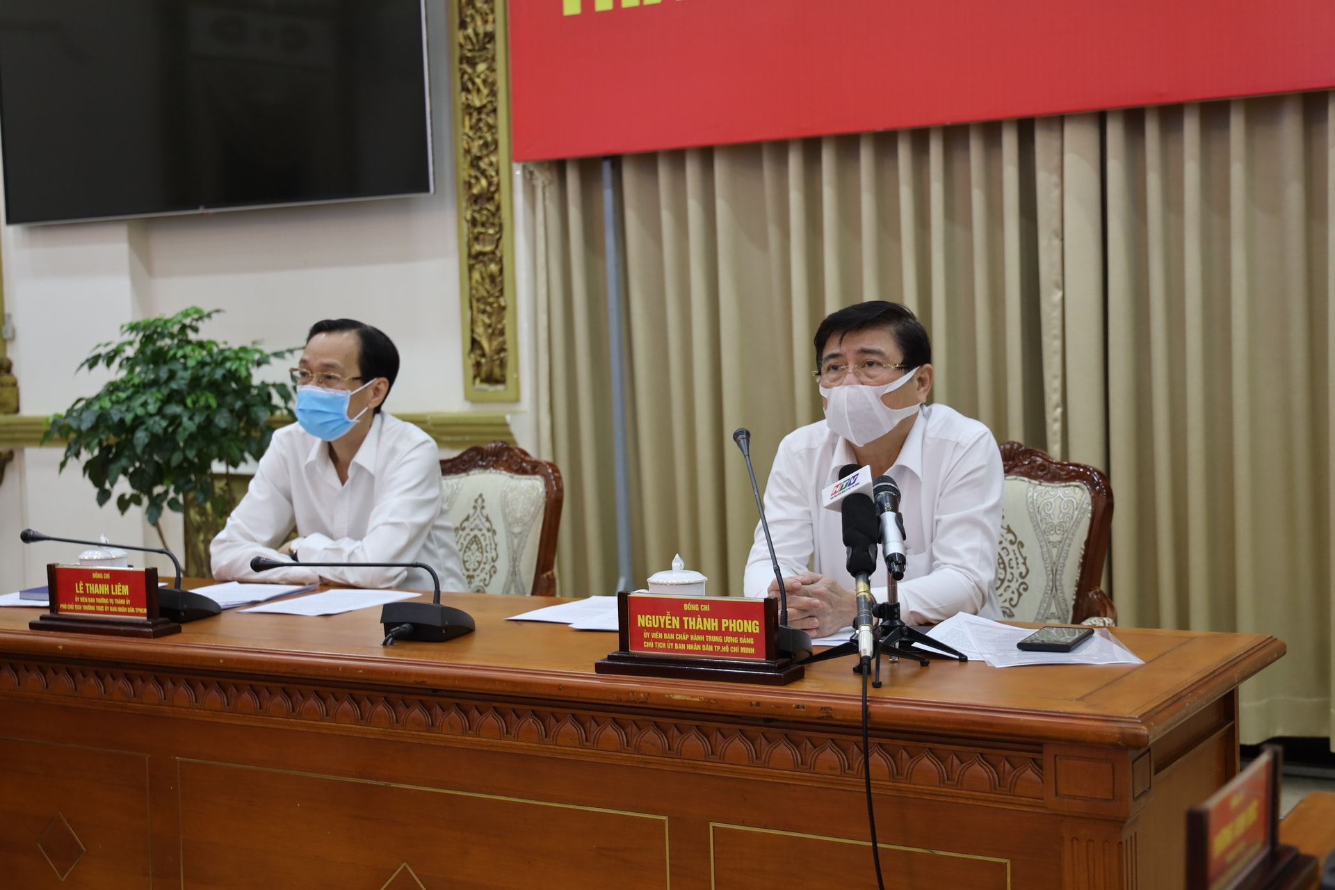 Hình ảnh Giao ban công tác phòng chống dịch Covid-19 tại TP. Hồ Chí Minh ngày 24/8/2020