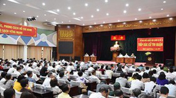 Lịch tiếp xúc cử tri trước kỳ họp thứ 10 Quốc hội khóa XIV