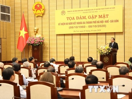 Tọa đàm và gặp mặt nhân 60 năm kết nghĩa Hà Nội-Huế-Sài Gòn