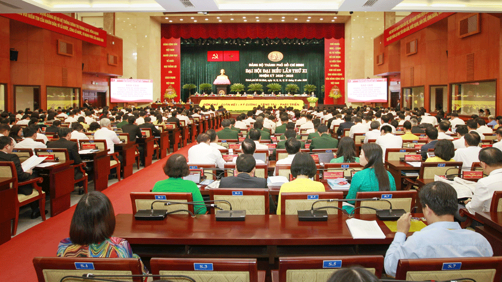 Danh sách trúng cử Ban chấp hành Đảng bộ TPHCM lần thứ XI, nhiệm kỳ 2020 - 2025