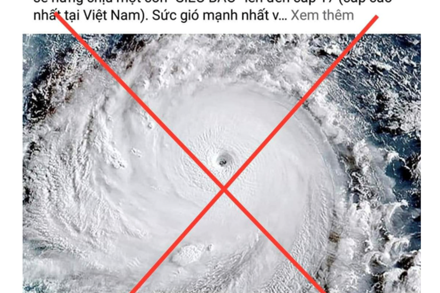 Đưa tin bão, lụt sai sự thật lên mạng xã hội bị phạt tới 20 triệu đồng