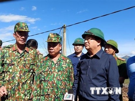 Lở đất ở Quảng Nam: Phó Thủ tướng đến hiện trường chỉ đạo cứu nạn