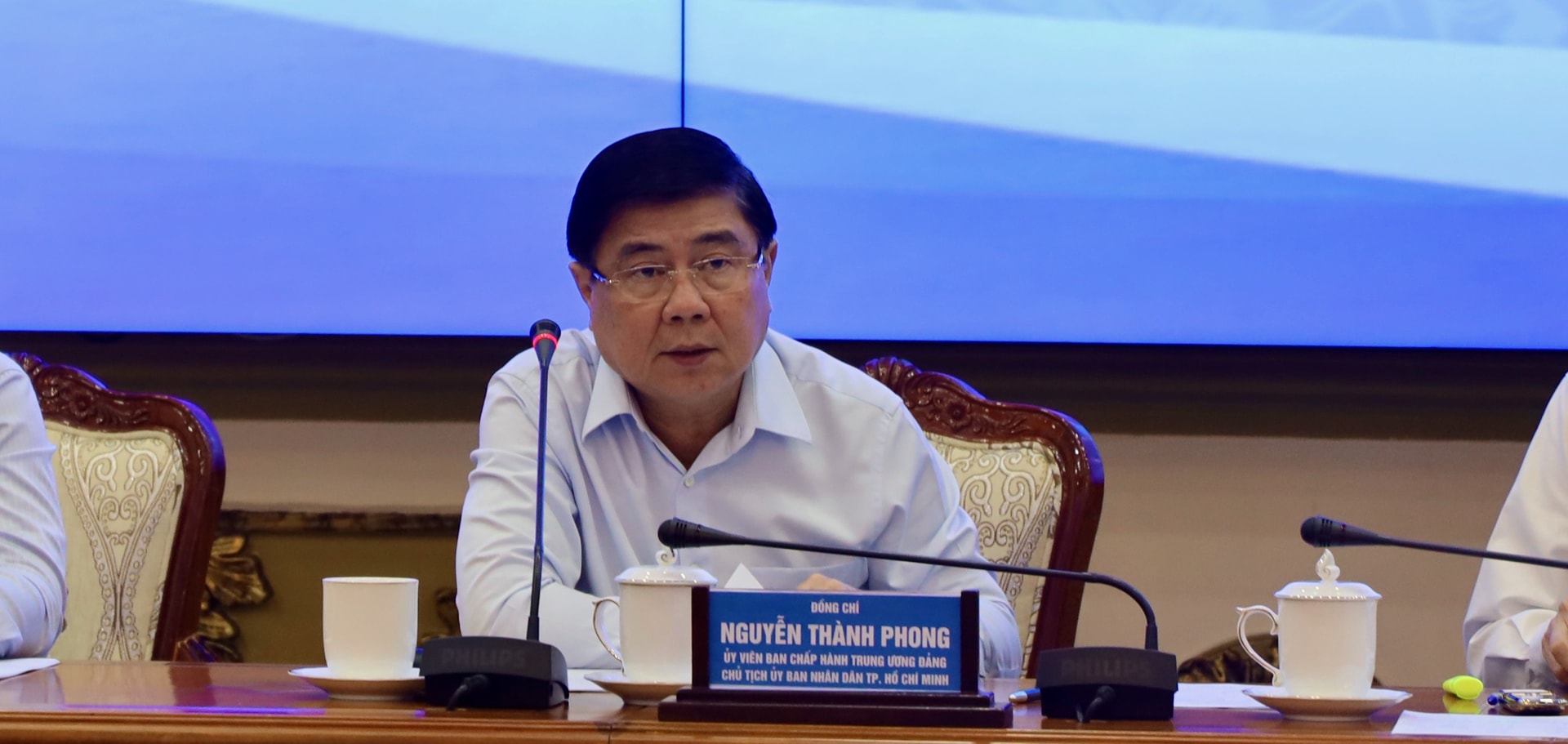 Hình ảnh phiên họp tình hình kinh tế - xã hội tháng 10 năm 2020