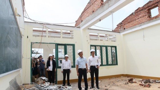 Sở Giáo dục Đào tạo TP thông tin về sự cố giông lốc tại Trường THPT Bình Phú