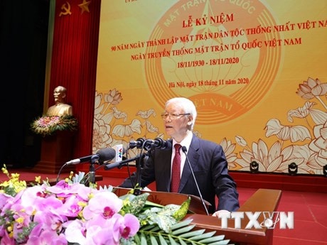 Kỷ niệm 90 năm Ngày thành lập Mặt trận Dân tộc Thống nhất Việt Nam