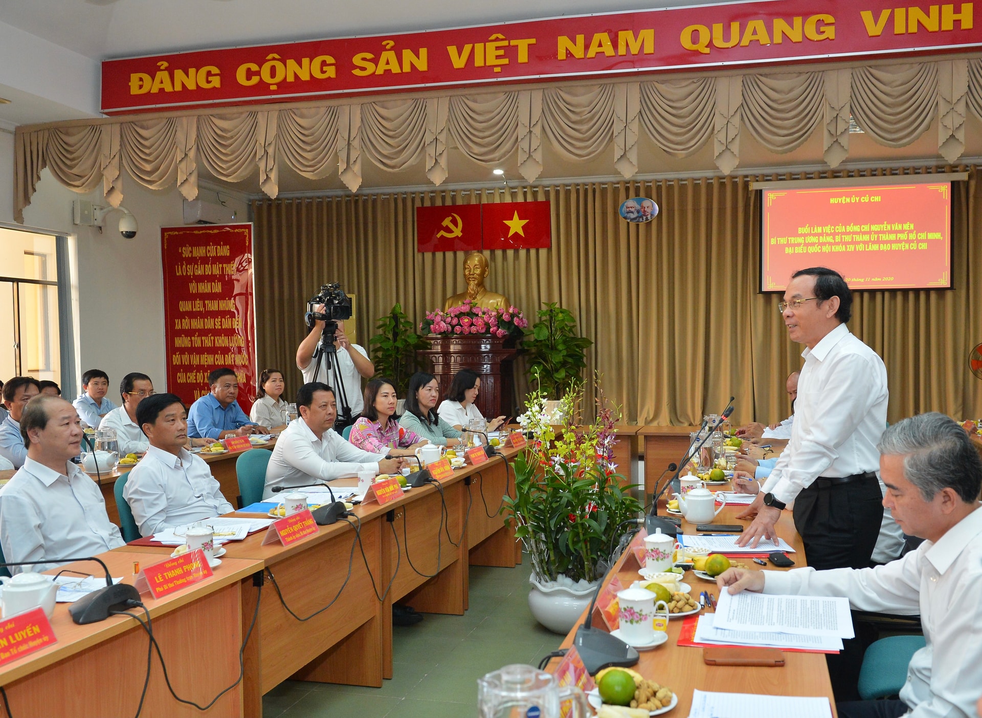 Huyện Củ Chi phải khẳng định được vị trí, vai trò, nhiệm vụ chính trị và sứ mệnh của mình với TP.