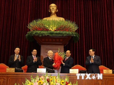 Đồng chí Nguyễn Phú Trọng được tín nhiệm bầu làm Tổng Bí thư