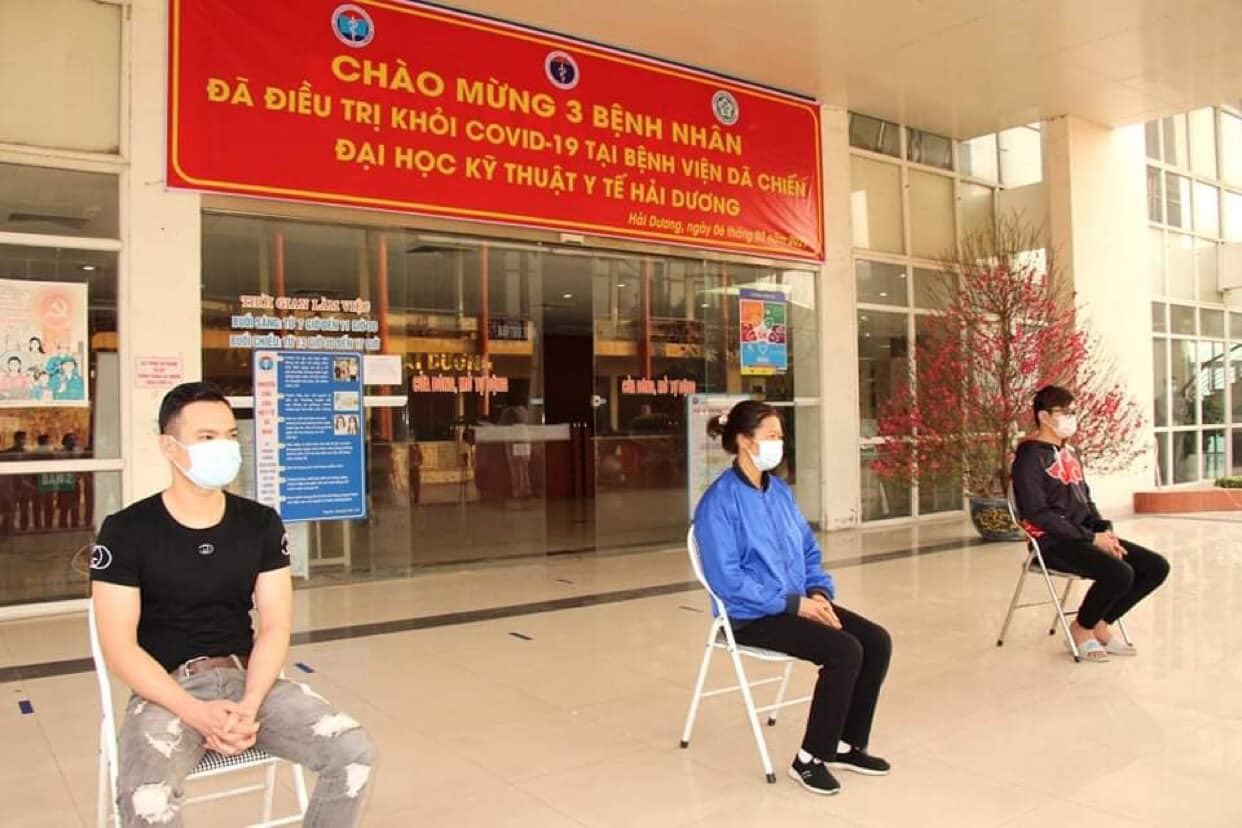 3 bệnh nhân Covid-19 đầu tiên ở “tâm dịch” TP Chí Linh khỏi bệnh