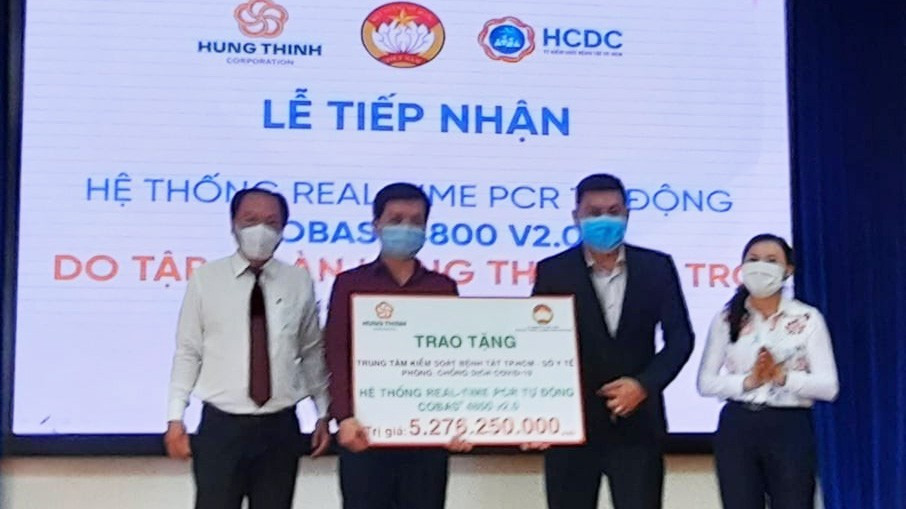 Tiếp nhận hệ thống xét nghiệm, chẩn đoán nhanh Covid-19