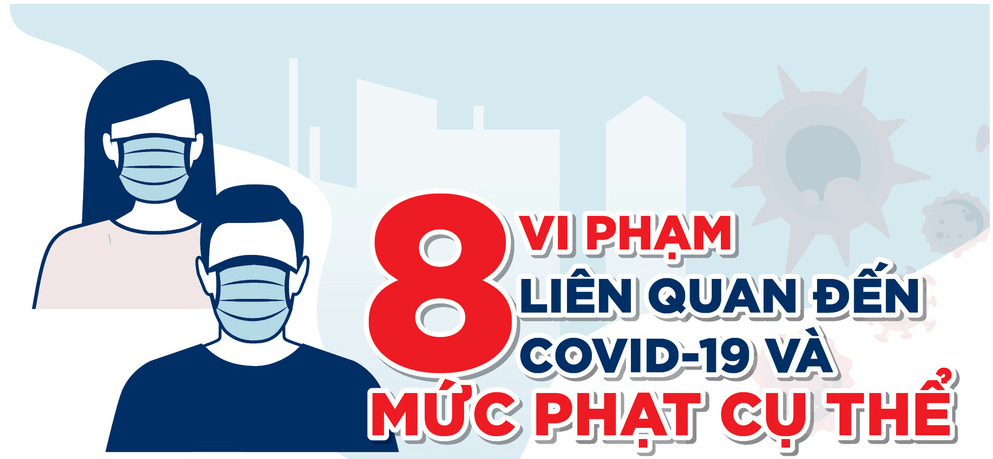 Vi phạm phòng chống dịch COVID-19, bị phạt thế nào?