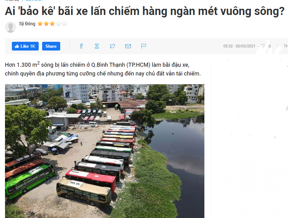 Quận Bình Thạnh phản hồi thông tin về bãi “xe dù” 391 và 397 đường Đinh Bộ Lĩnh