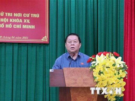 Giới thiệu Trưởng Ban Tuyên giáo TW ứng cử đại biểu Quốc hội khóa XV
