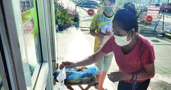 San sẻ yêu thương trong mùa dịch