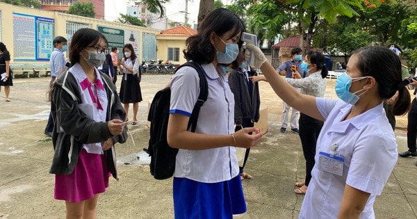 TPHCM: 97,39% thí sinh đến làm thủ tục dự thi đợt 1 kỳ thi tốt nghiệp THPT năm 2021