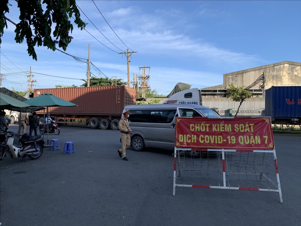 TPHCM tạo “luồng xanh” cho phương tiện vận chuyển hàng hóa và chuyên gia trong thời gian áp dụng Chỉ thị 16