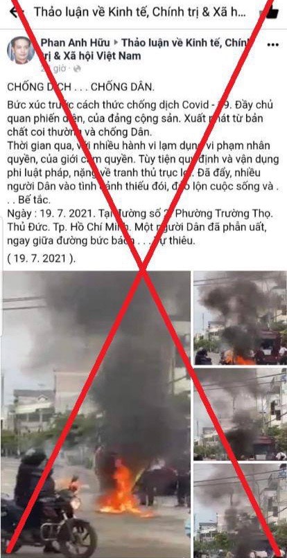 TPHCM sẽ xử lý nghiêm đối tượng tung tin xuyên tạc liên quan đến công tác phòng chống dịch COVID-19 