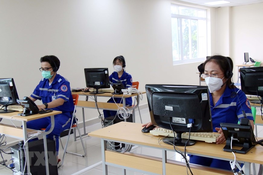 TPHCM chính thức vận hành Tổng đài cấp cứu 115 dã chiến phục vụ phòng, chống dịch COVID-19