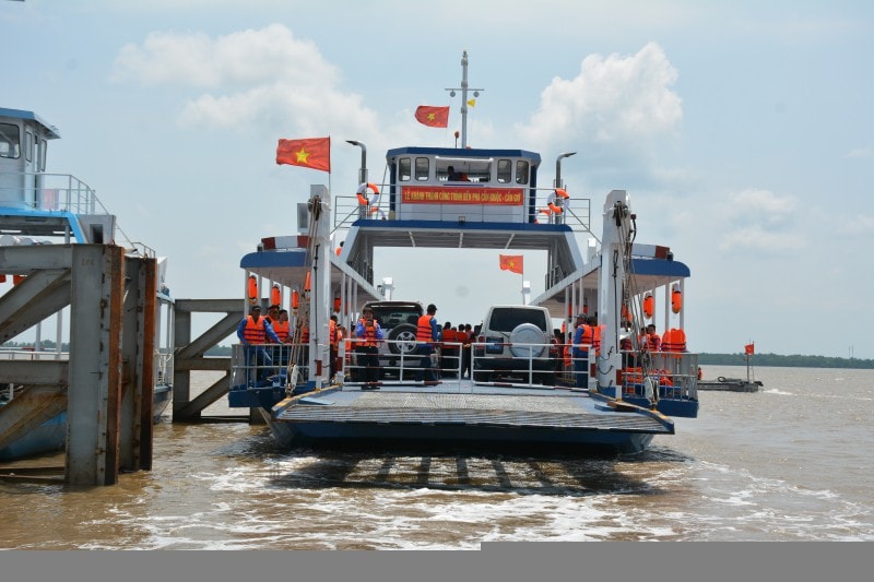 TPHCM tiếp tục dừng hoạt động bến phà Cần Giờ - Cần Giuộc từ 0 giờ ngày 2/8
