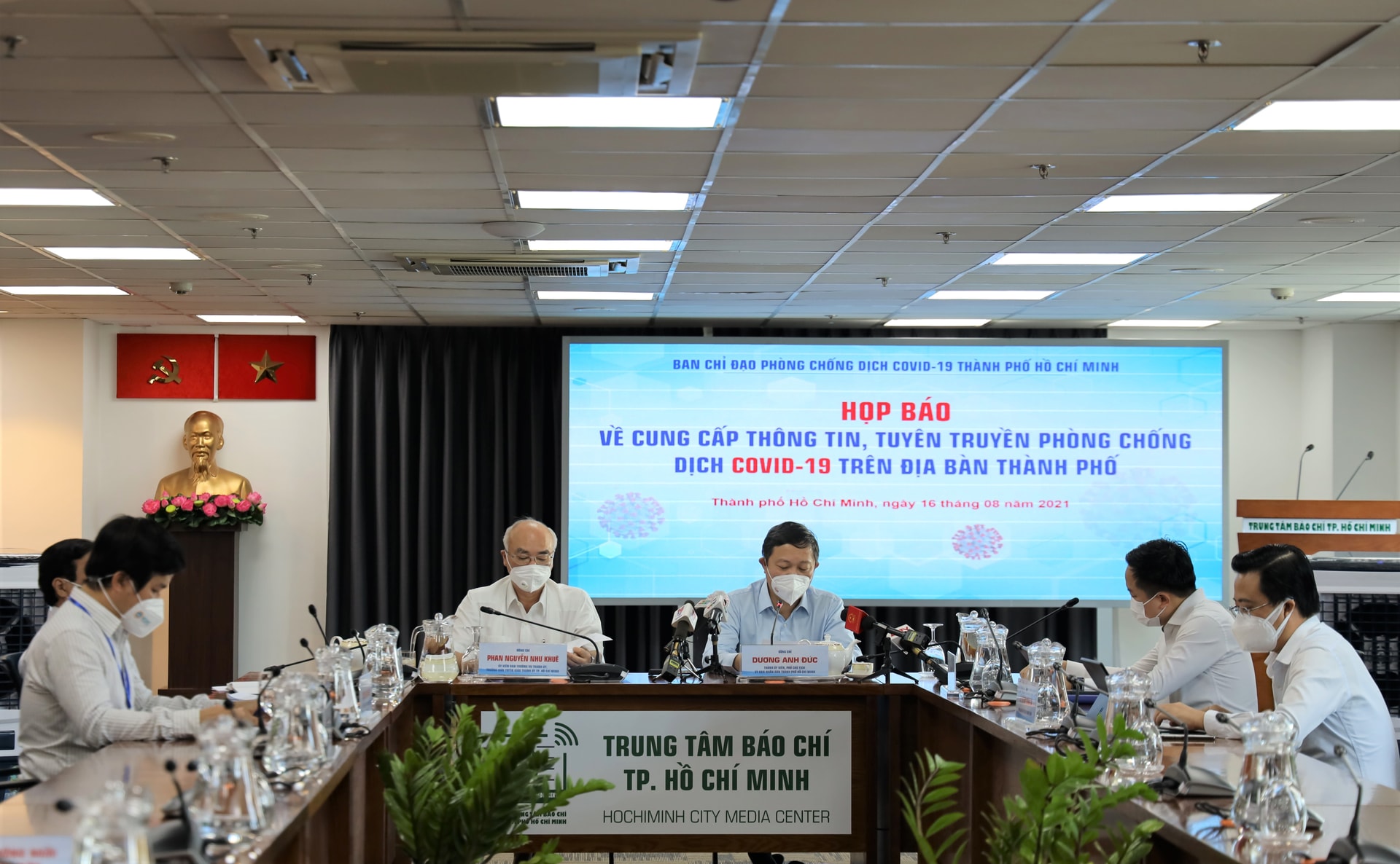 Thông tin một số vấn đề về công tác phòng chống dịch COVID-19 của TPHCM ngày 16/8