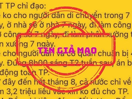 Vấn nạn tin giả về tình hình COVID-19 ở TP.HCM: Cuộc chiến cam go