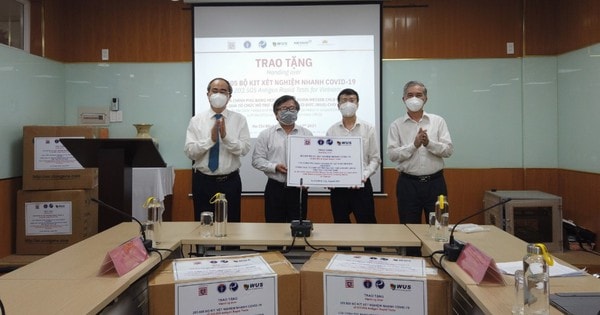 Viện Pasteur TPHCM tiếp nhận hơn 203.500 bộ kit xét nghiệm nhanh Covid-19