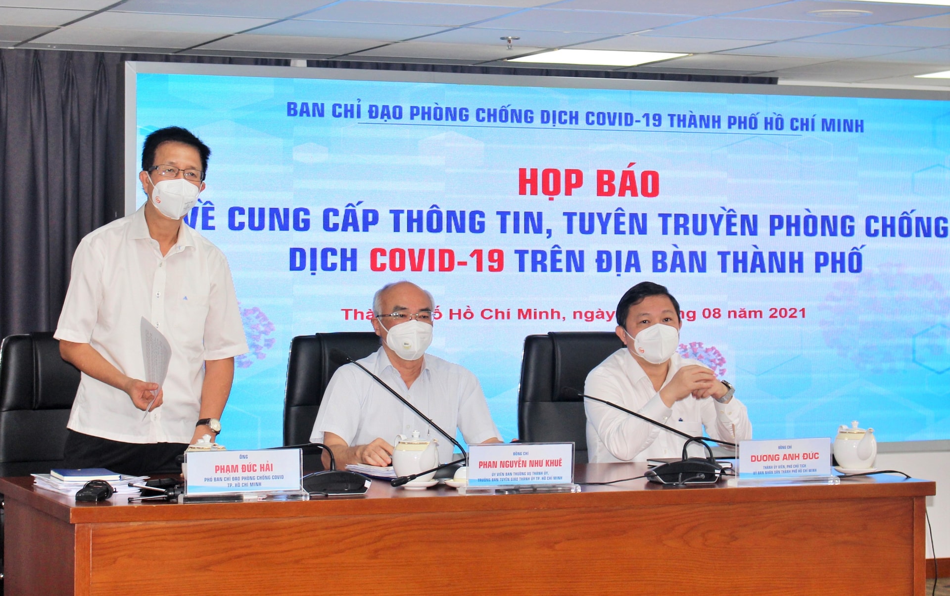 Từ ngày 23/8, TPHCM thực hiện 05 giải pháp mạnh để phòng chống dịch COVID-19