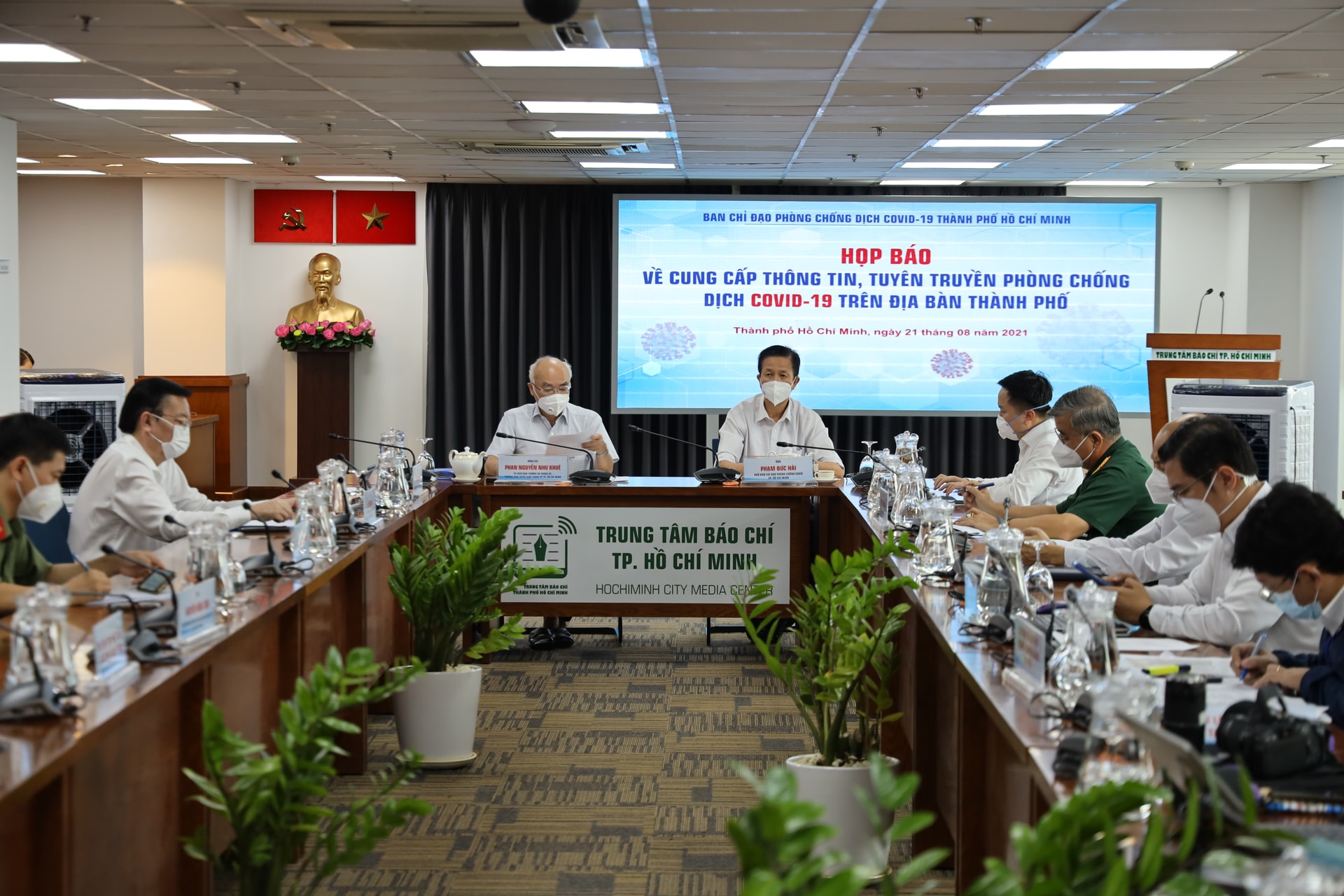 Thông tin báo chí về tình hình phòng chống dịch COVID-19 tại TPHCM ngày 23/8