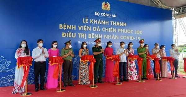 TPHCM khánh thành Bệnh viện Dã chiến Phước Lộc, quy mô 300 giường