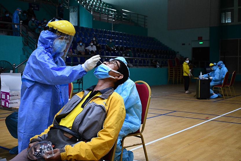 Gia hạn xét nghiệm nhanh, miễn phí cho lực lượng shipper đến hết ngày 15/9