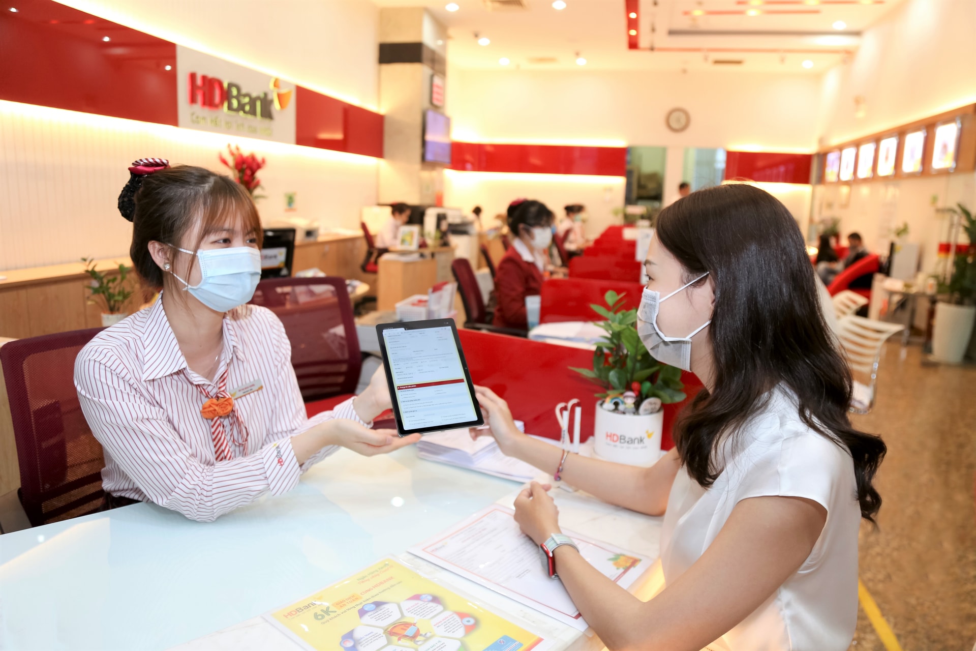 Giải ngân 100% online, tiền về ngay tài khoản doanh nghiệp tại HDBank