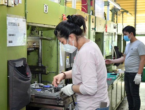 Khu sản xuất của Công ty Pouyuen. Ảnh: VIỆT DŨNG