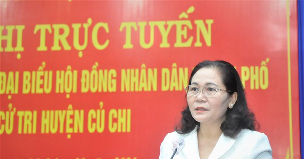 Chủ tịch HĐND TPHCM Nguyễn Thị Lệ: Đại biểu sâu sát, thúc đẩy các dự án tại huyện Củ Chi