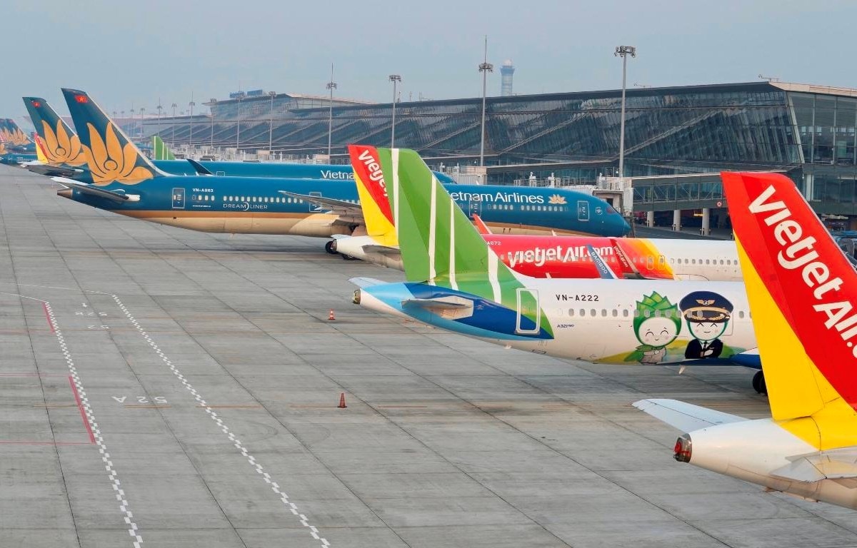 Nhiều đường bay nội địa sẽ được tăng tần suất từ ngày 1/12. (Ảnh: CTV/Vietnam+)