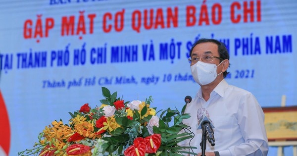 Bí thư Thành ủy TPHCM Nguyễn Văn Nên: Báo chí là lực lượng tuyến đầu của tuyến đầu