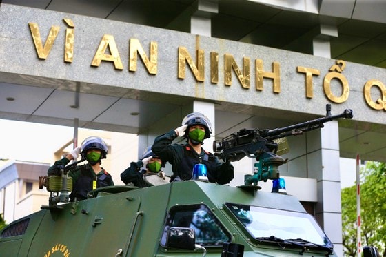 Giám đốc Công an TPHCM chỉ đạo đẩy mạnh trấn áp mạnh tội phạm có tổ chức. Ảnh: DŨNG PHƯƠNG
