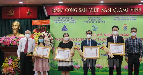 Khuyến khích phong trào sáng tạo kỹ thuật thành phố ngày càng phát triển