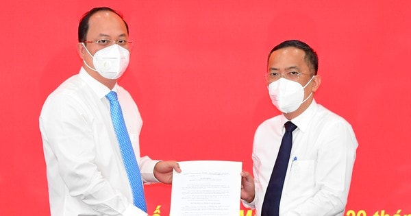 Đồng chí Trương Vĩnh Tùng giữ chức Phó Chánh Văn phòng Thành ủy TPHCM