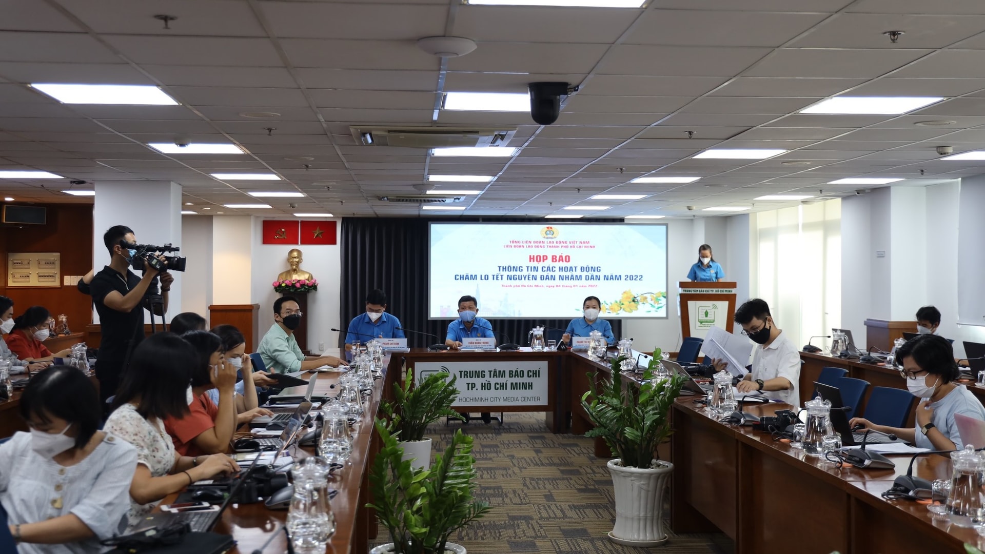 Toàn cảnh họp báo. Ảnh: Linh Nhi