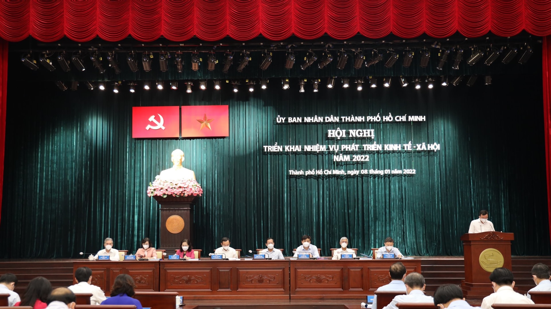 Hình ảnh Hội nghị triển khai nhiệm vụ phát triển kinh tế - xã hội năm 2022