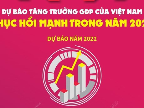 Dự báo tăng trưởng GDP của Việt Nam phục hồi mạnh trong năm 2022