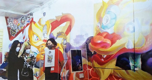 Nghệ thuật lên nền tảng trực tuyến